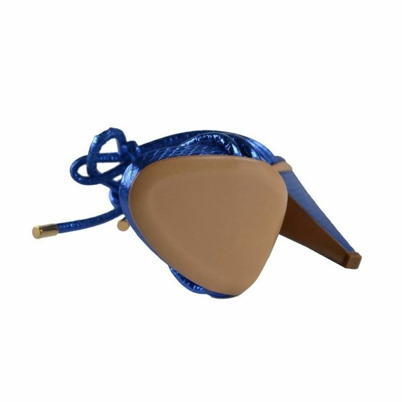 Dsquared Blue Wrap Around Ankle Strap SandalsShoes - Picture 7 of 7